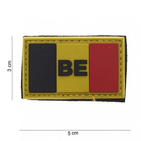 Patch 3D PVC Belgique (avec velcro) de la marque 101 Inc (13050 | 444120-3701)