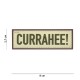 Patch 3D PVC Currahee de la marque 101 Inc