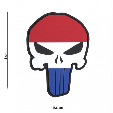 Patch 3D PVC Punisher Netherlands de la marque 101 Inc