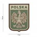 Patch 3D PVC Polska shield