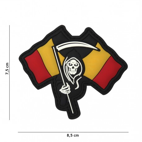 Patch 3D PVC Belgium reeper de la marque 101 Inc