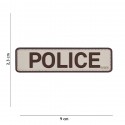 Patch 3D PVC Police