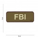 Patch 3D PVC FBI