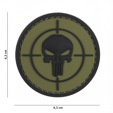 Patch 3D PVC Punisher sight de la marque 101 Inc (444130-5344)