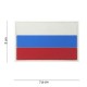 Patch 3D PVC Russia (avec velcro) de la marque 101 Inc (10017 | 444130-3799)