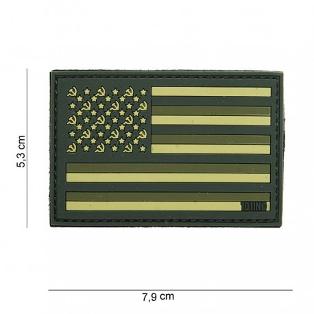 Patch 3D PVC Sovjet (avec velcro) de la marque 101 Inc (14021 | 444130-3886)