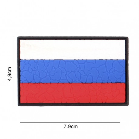 Patch 3D PVC Russie (avec velcro) de la marque 101 Inc (5112 | 444130-7203)