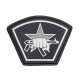 Patch 3D PVC Russian star fist (avec velcro) de la marque 101 Inc (9059 | 444130-5555)