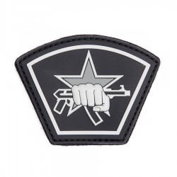 Patch 3D PVC Russian star fist (avec velcro) de la marque 101 Inc (9059 | 444130-5555)