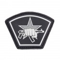 Patch 3D PVC Russian star fist