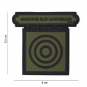 Patch 3D PVC Machine gun marksman