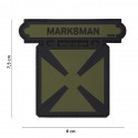 Patch 3D PVC Marksman