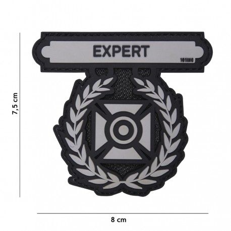 Patch 3D PVC Expert (avec velcro) de la marque 101 Inc (17064 | 444130-5179)