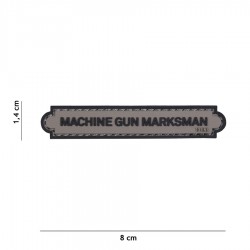 Patch 3D PVC Machine gun marksman (avec velcro) de la marque 101 Inc (17076 | 444130-5215)