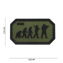 Patch 3D PVC Airsoft evolution