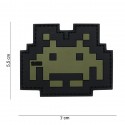 Patch 3D PVC Space invader