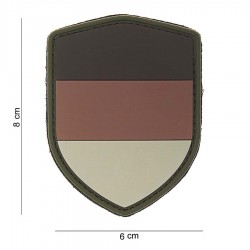 Patch 3D PVC Shield German