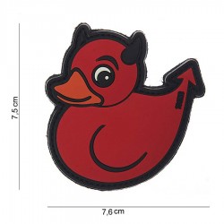 Patch 3D PVC Devil duck