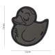 Patch 3D PVC Zombie duck avec velcro de la marque 101 Inc (444130-3856)