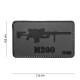 Patch 3D PVC M200 avec velcro de la marque 101 Inc (444130-4025)