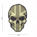 Patch 3D PVC Skull UK