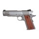 Réplique airgun - 1911 tactical stainless CO2 blow back de la marque Swiss arms (288508)