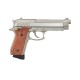 Réplique airgun - P92 stainless CO2 blow back de la marque Swiss arms (288511)