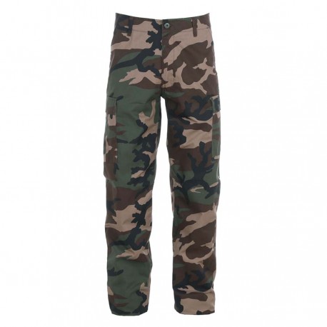 Pantalon BDU woodland de la marque Fostex (111211)