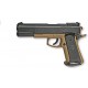 Réplique airsoft Colt MK IV tan et noir, ressort, Cybergun