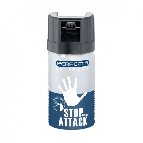 Bombe anti-agression - Bombe stop attack CS 40 ml de la marque Perfecta (2.1902 | 21902)