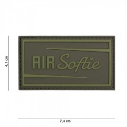 Patch 3D PVC Air softie (avec velcro) de la marque 101 Inc (19037 | 444130-5268)