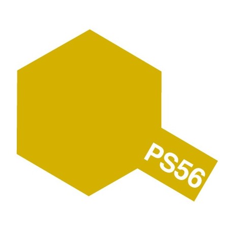 Peinture en spray pour carrosserie en polycarbonate - Peinture PS56 jaune moutarde 100 ml de la marque Tamiya (86056)