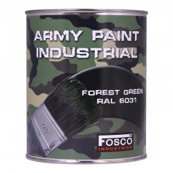 Pot de peinture forest green 1 litre de la marque Fosco (469314)