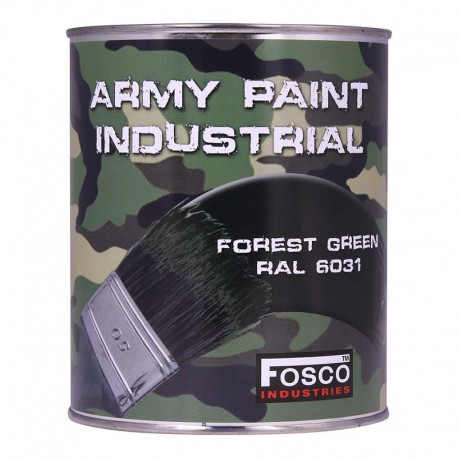 Pot de peinture forest green 1 litre de la marque Fosco (469314)