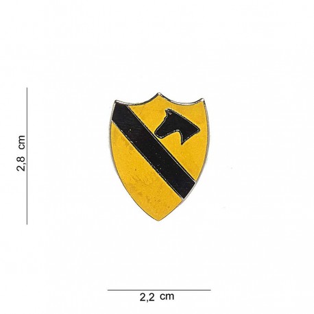 Badge métal Cavalry US de la marque 101 Inc (7060 | 441038-1185)