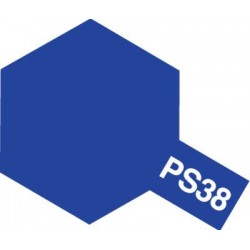 Peinture en spray pour carrosserie en polycarbonate - Peinture PS38 bleu translucide 100 ml de la marque Tamiya (86038)