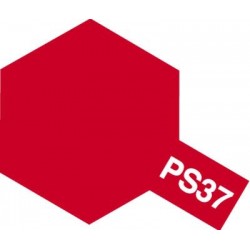 Peinture en spray pour carrosserie en polycarbonate - Peinture PS37 rouge translucide 100 ml de la marque Tamiya (86037)