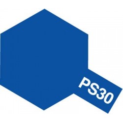 Peinture en spray pour carrosserie en polycarbonate - Peinture PS30 bleu brillant 100 ml de la marque Tamiya (86030)