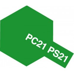 Peinture en spray pour carrosserie en polycarbonate - Peinture PS21 vert pré 100 ml de la marque Tamiya (86021)