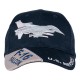 Casquette F-16 bleu de la marque Fostex (215162-266)