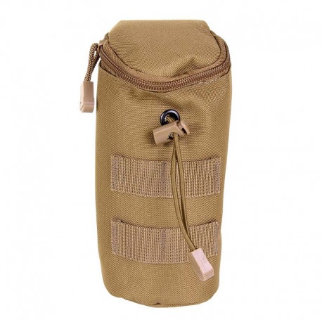 Poche tactique tan pour pot de billes airsoft avec système molle de la marque 101 Inc (359800)