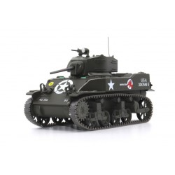 M5A1 37ème bataillon de tank France septembre 1944 (à l’échelle 1/43) de la marque Motor city (23172-44)