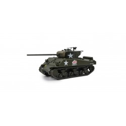 Miniature – M4A3 Sherman US thunderbolt 4 Belgique 1944 (à l’échelle 1/43) de la marque Motor city (23182-44)