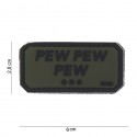 Patch 3D PVC Pew pew pew