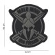 Patch 3D PVC Malo mori gris et noir (avec velcro) de la marque 101 Inc (10113 | 444180-3823)