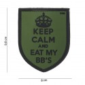 Patch 3D PVC Keep calm