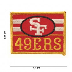 Patch tissus "San Francisco tigers", 101 Inc