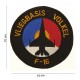 Patch tissus "Air base Volkel F-16", 101 Inc