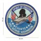 Patch tissus "Spirit of freedom", 101 Inc