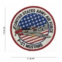 Patch tissu P-51 Mustang